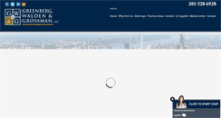 Desktop Screenshot of greenberg-walden.com